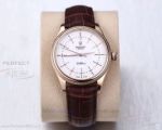 Perfect Copy Rolex Geneve Cellini Price - White Dial Rose Gold Case 39 MM 8215 Automatic Men's Watch